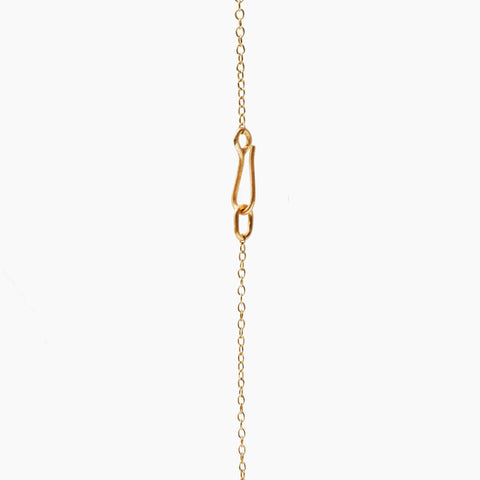 LESS IS MORE Sun 18 K Gold Necklace