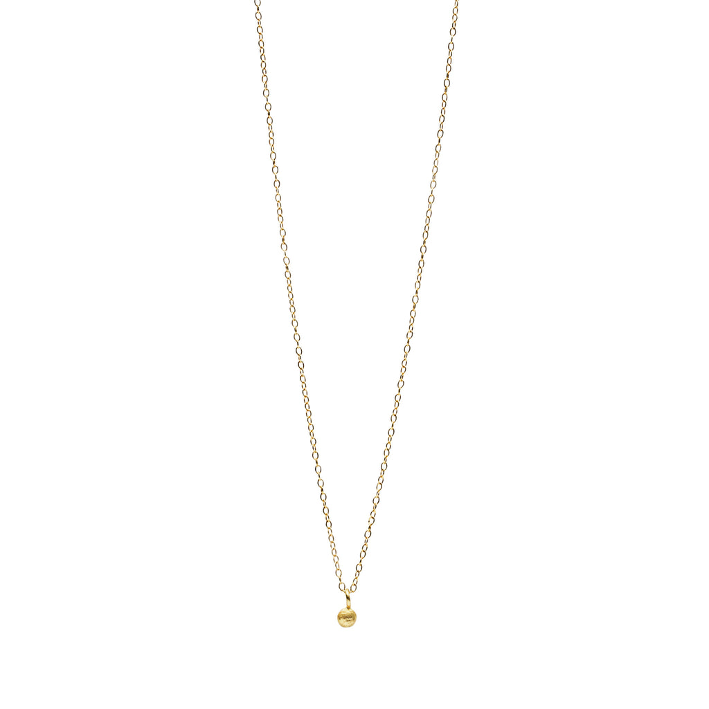 GOLD LUMP S Gold Plated Pendant