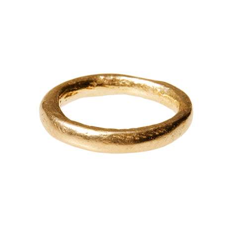 RA Sun God 18 K Gold Ring