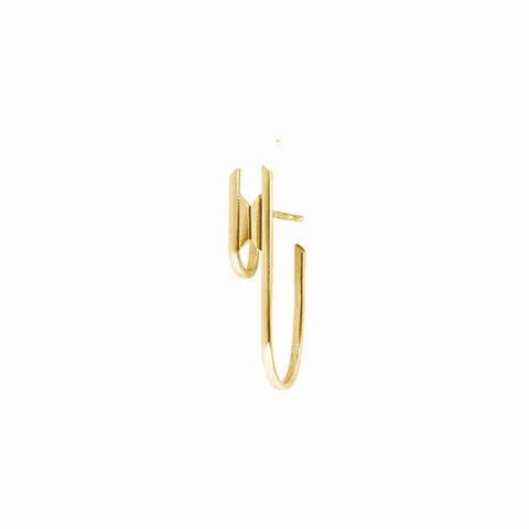 Surma Ear Stud, Grande Sterling Silver