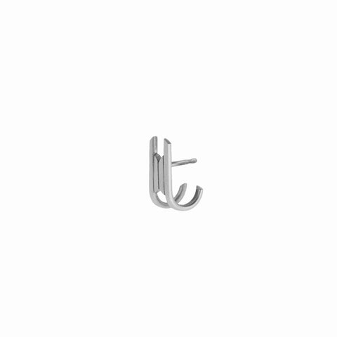 Surma Ear Stud, Grande Sterling Silver