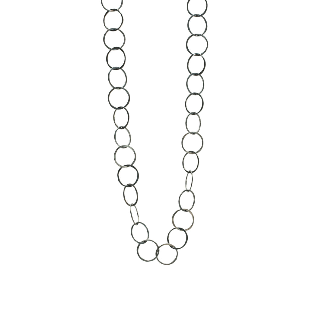B.C. Oxydized Silver Necklace